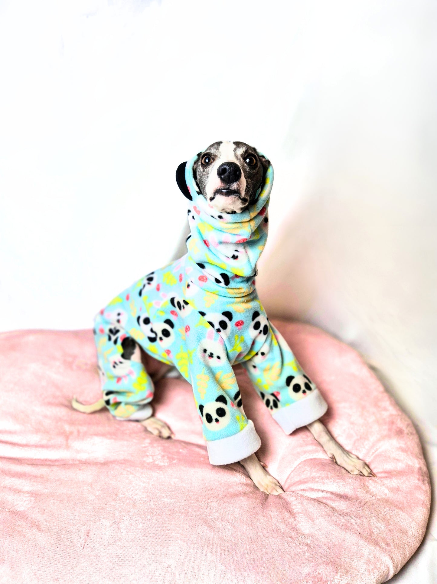 Panda ears onesie
