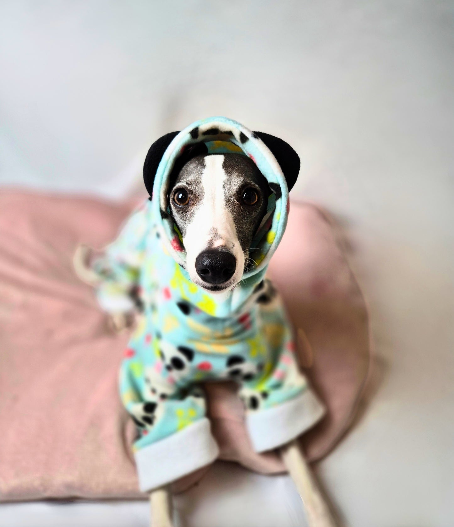Panda ears onesie