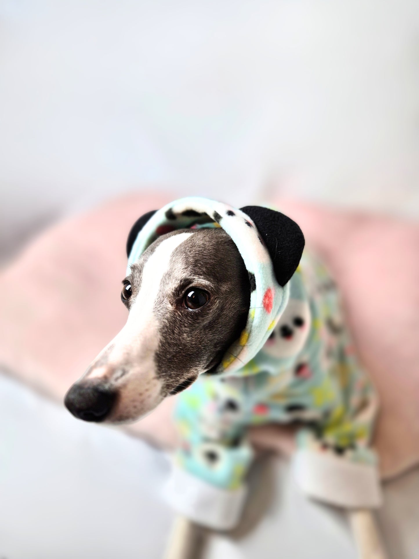 Panda ears onesie