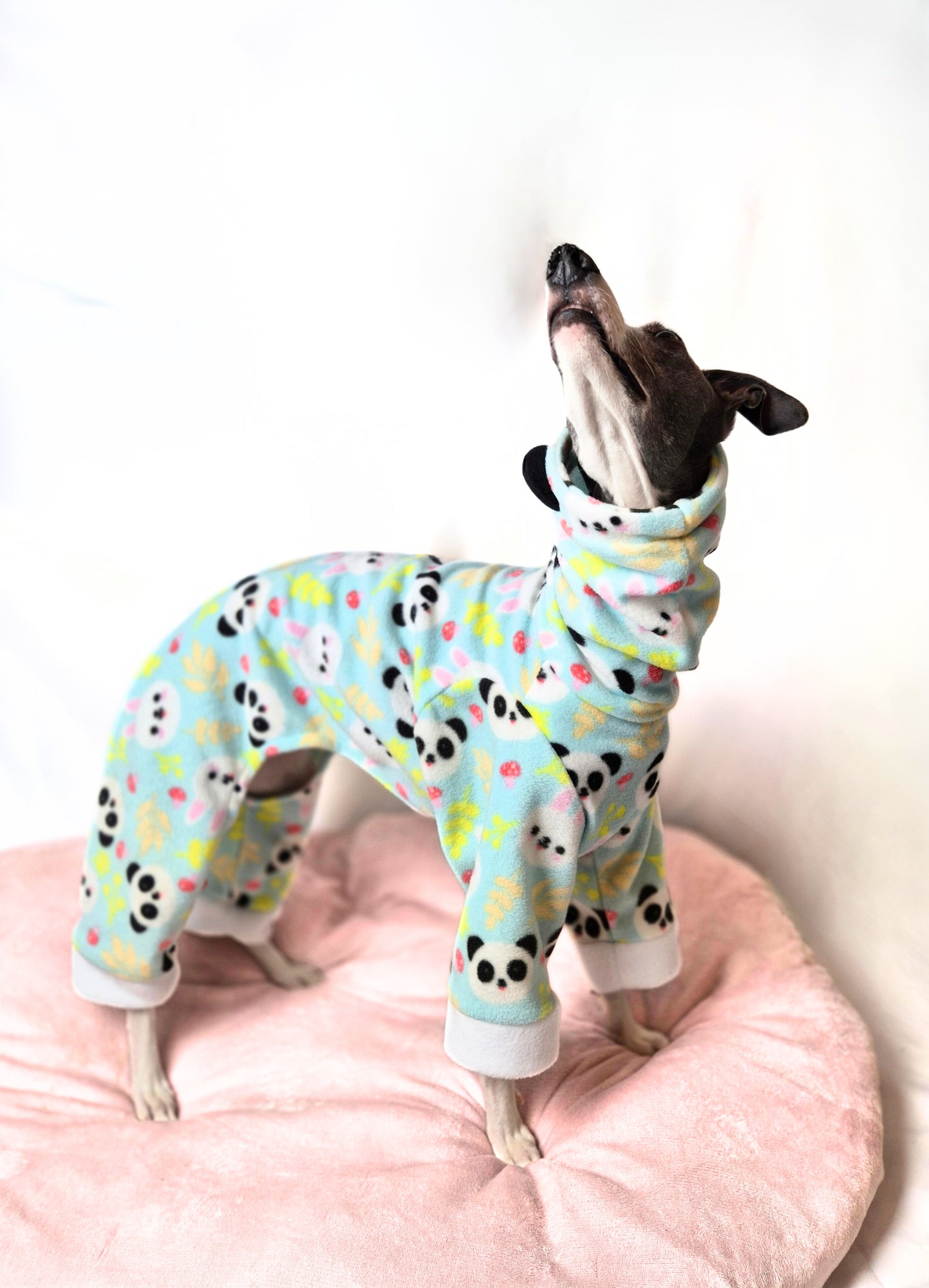 Panda ears onesie