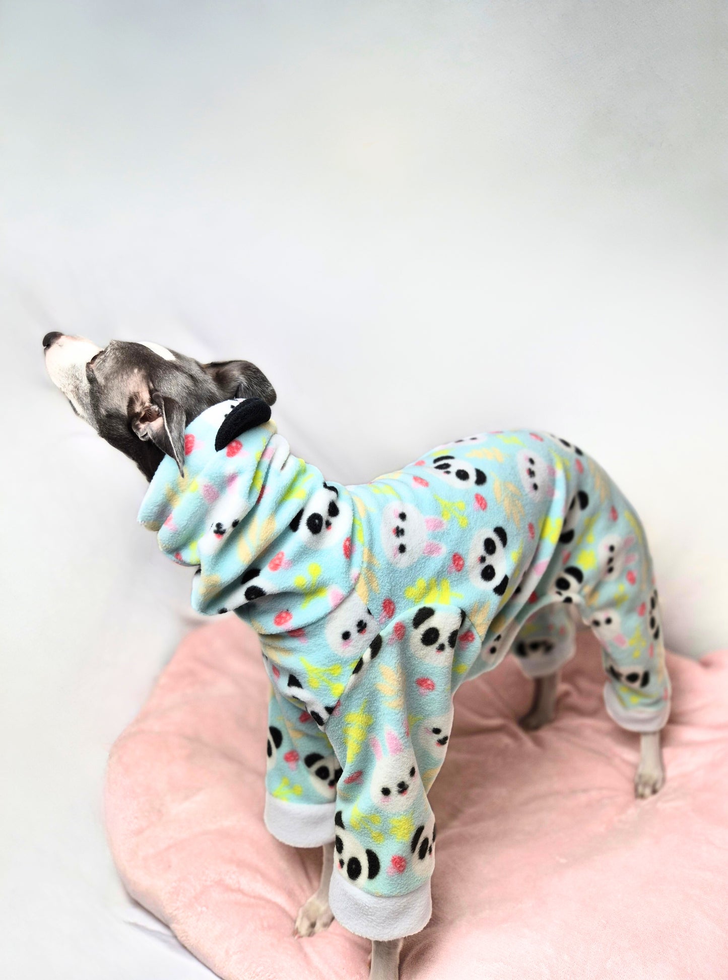 Panda ears onesie