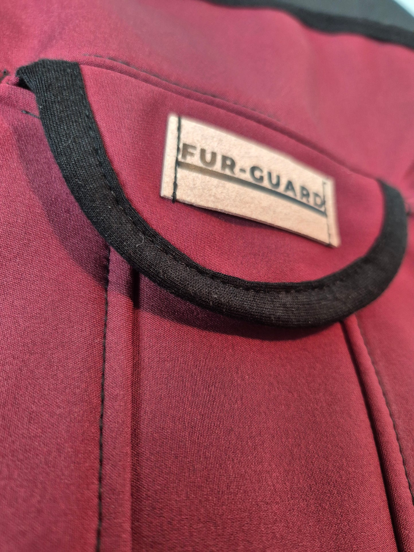 Multi Breed coat - burgundy