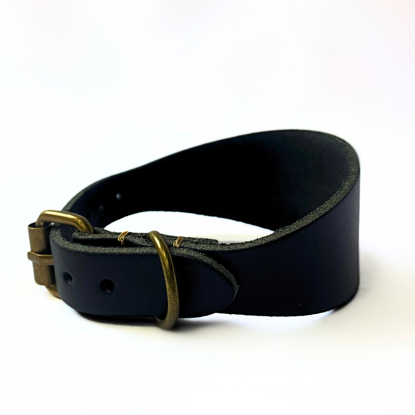 Black sighthound collar - small