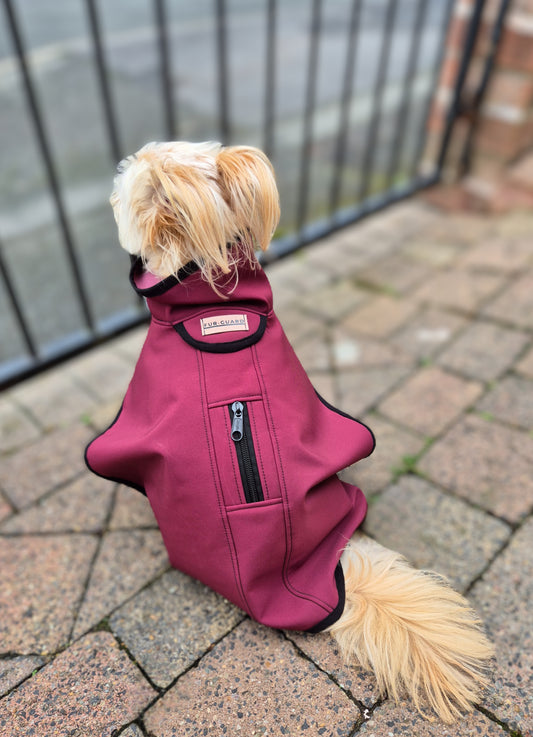 Multi Breed coat - burgundy