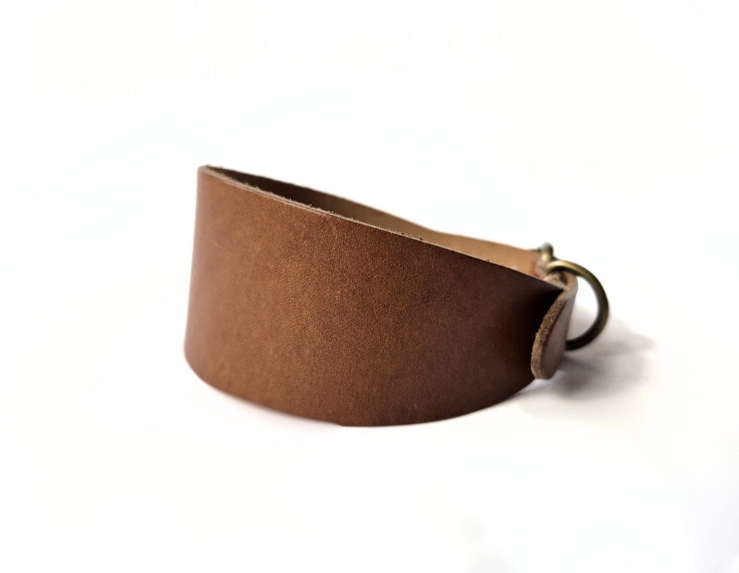 Brown collar (different shades available) - medium