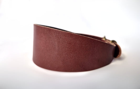 Brown collar (different shades available) - medium