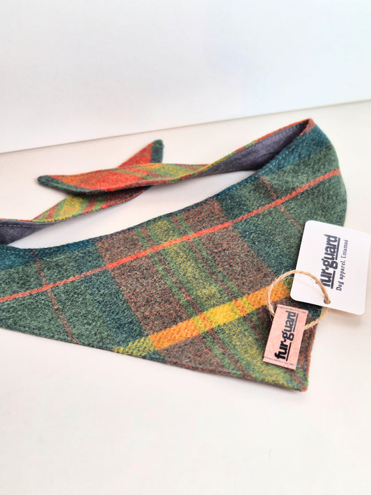Country check bandana